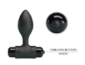 Силиконовая вибропробка Pretty Love - Vibro but plag 10  режимов вибрации 