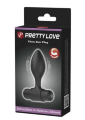 Силиконовая вибропробка Pretty Love - Vibro but plag 10  режимов вибрации 