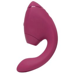 Подвійний вакуумний кліторальний стимулятор з вібрацією Womanizer Next Duo - Dusky Pink