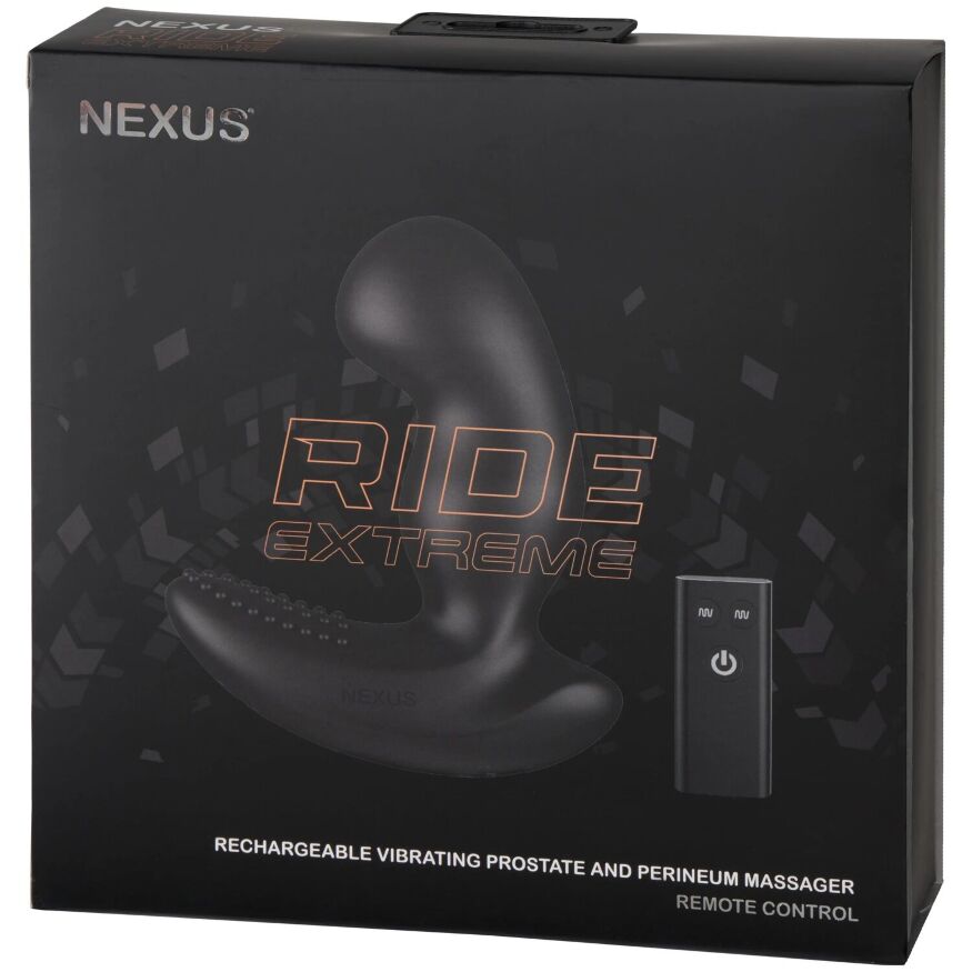 Толстый массажер простаты Nexus RIDE EXTREME, 2 мотора, пульт ДУ