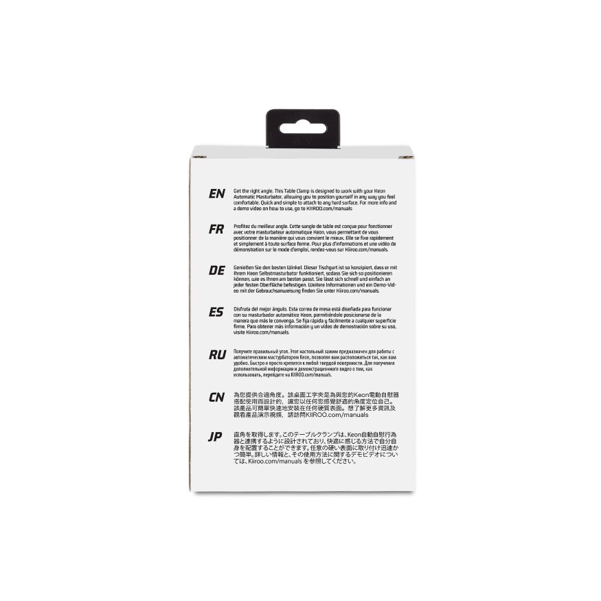 Крепление на стол для мастурбатора Kiiroo Keon Table Clamp, регулируется угол наклона