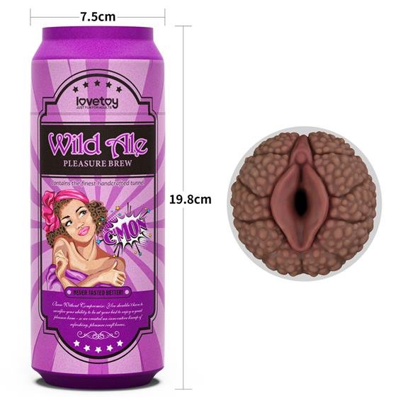 Вагина в форме пивной банки - Pleasure Brew Wild Ale Masturbator