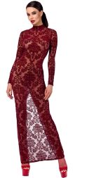 Платье Noir Handmade F383 Kink Royal gown/long dress M