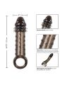 Насадка на пеніс, що подовжує +5 см Ultimate Stud Extender рельєфна