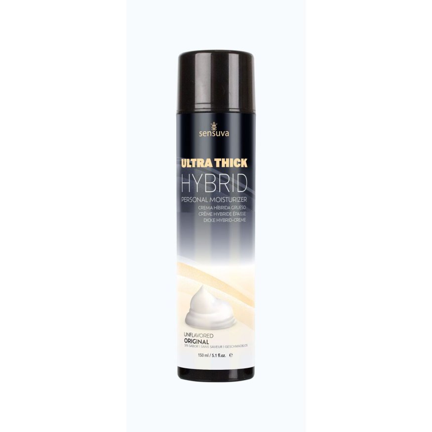 Густой крем-смазка на гибридной основе Sensuva UltraThick Hybrid Formula (150 мл) рН сбалансирована