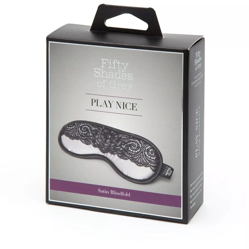 Маска на глаза Fifty Shades Of Grey Play Nice Satin &amp; Lace Blindfo