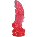 Фэнтезийный фаллоимитатор Doc Johnson Crystal Jellies - Invader Dong 8.5 Inch - Pink