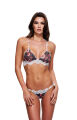 Ажурный комплект BACI GREY FLORAL &amp; LACE BRA SET, S/M