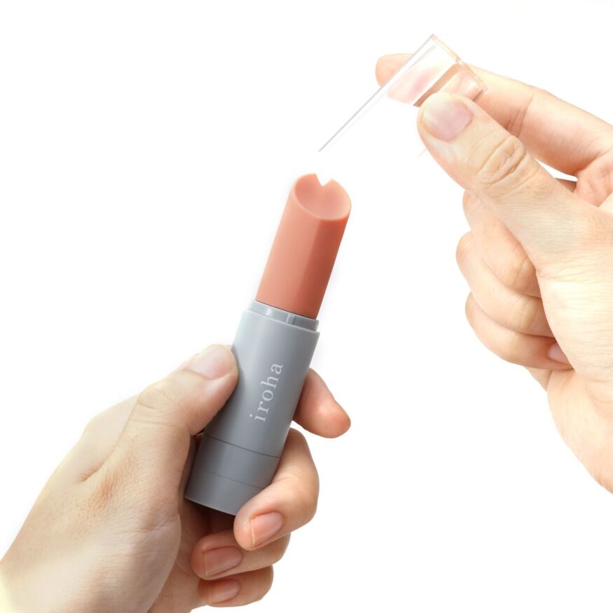 Вибратор-помада IROHA STICK Grey