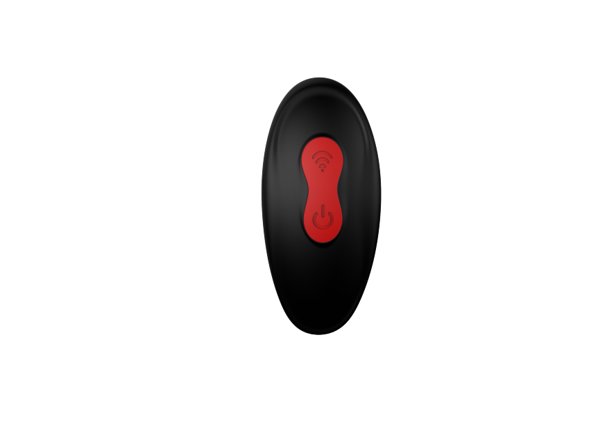 Эрекционное виброкольцо с пультом управления RINGS OF LOVE REMOTE COCKRING BLACK