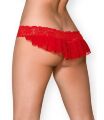 Стринги мереживні Obsessive 863-THO-3 червоні, L/XL