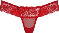 Стринги мереживні Obsessive 863-THO-3 червоні, L/XL
