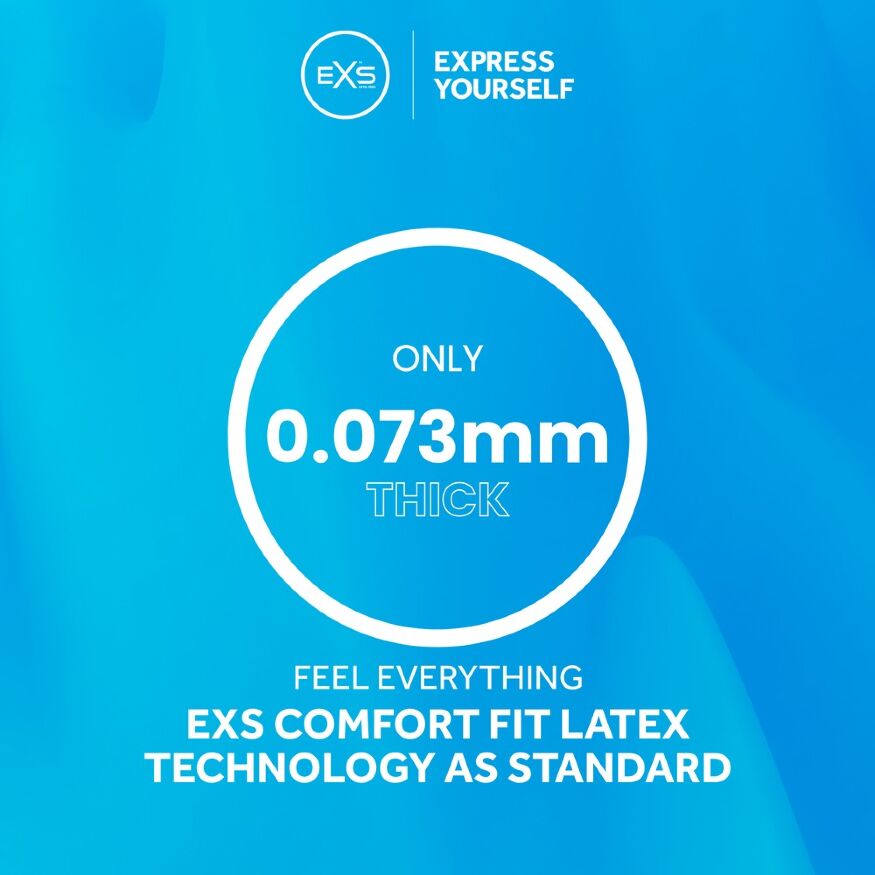 Презервативи латексні EXS Snug Fit щільно прилеглі, 49 мм (ціна за 10 шт.)