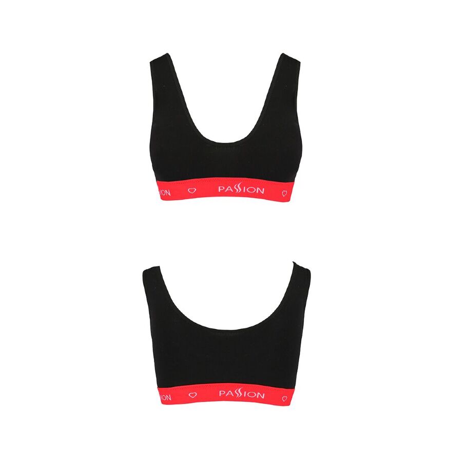 Спортивный топ на широких бретелях PS003 TOP black XL - Passion
