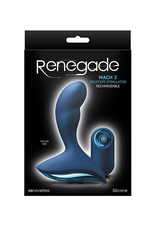 Массажер простаты RENEGADE MACH II BLUE
