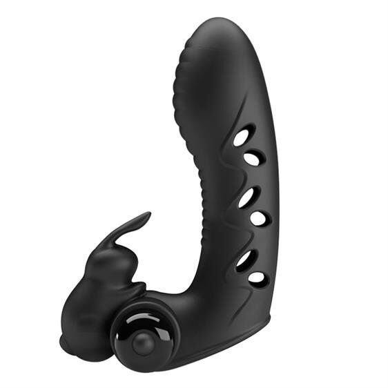 Насадка на палец - Pretty Love Vance Honey Finger Vibrator Black