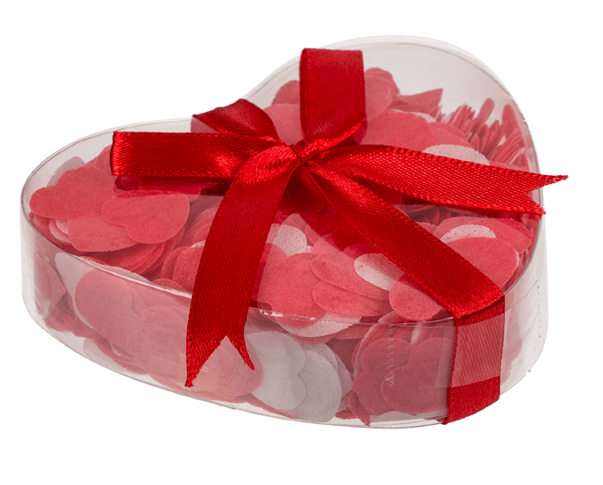 Конфетті для ванни Bath Confetti Big Hearts, 20 г
