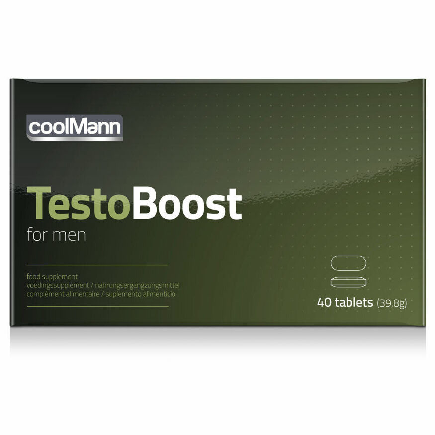 Капсулы для повышения сексуальной активности CoolMannTesto boost 40 капсул
