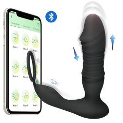 Смарт масажер простати - Erospace Men’s Play Thrusting Prostate Massager APP Controlled B5