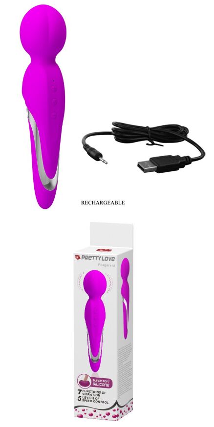 Вібромасажер Pretty Love - Fitzgerald Purple, BI-014622