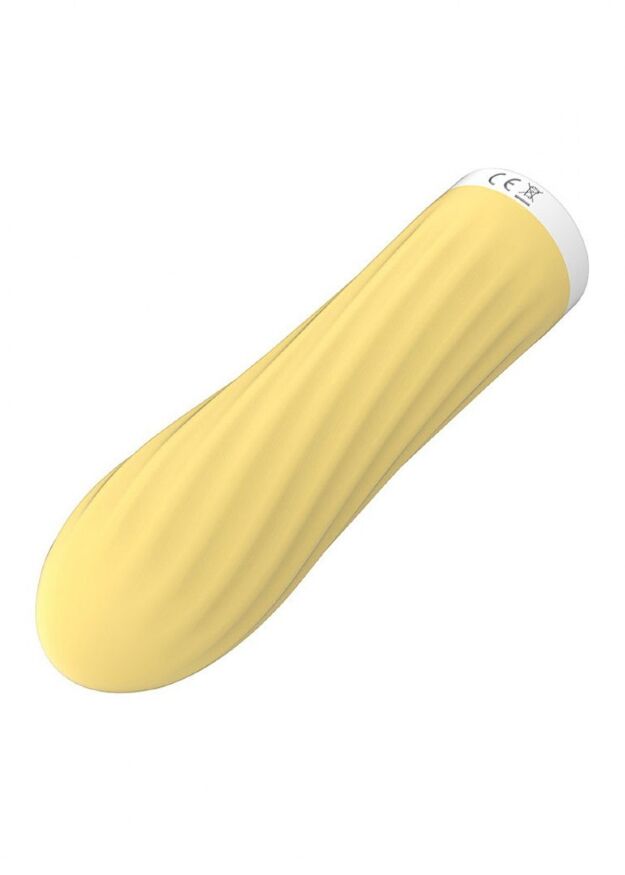 Вибропуля Rechargeable Silicone-Yellow