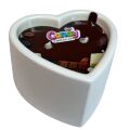 Массажная свеча с ароматом шоколада Candy Chocolate в форме сердца, 70 мл