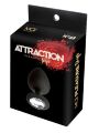 Анальная пробка силикон с камнем MAI No.47 ANAL PLUG WITH STONE S