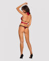 Комплект кружевной Obsessive Sensuelia top S/M