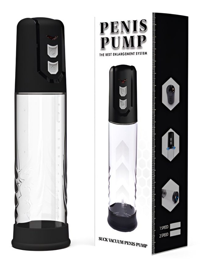 Автоматическая вакуумная помпа с зарядкой от USB CANWIN Penis Pump - P402AU
