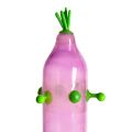 Насадка на член Recare Green Monster Spike Condom (презерватив с рядом шариков и усиками на кончике)