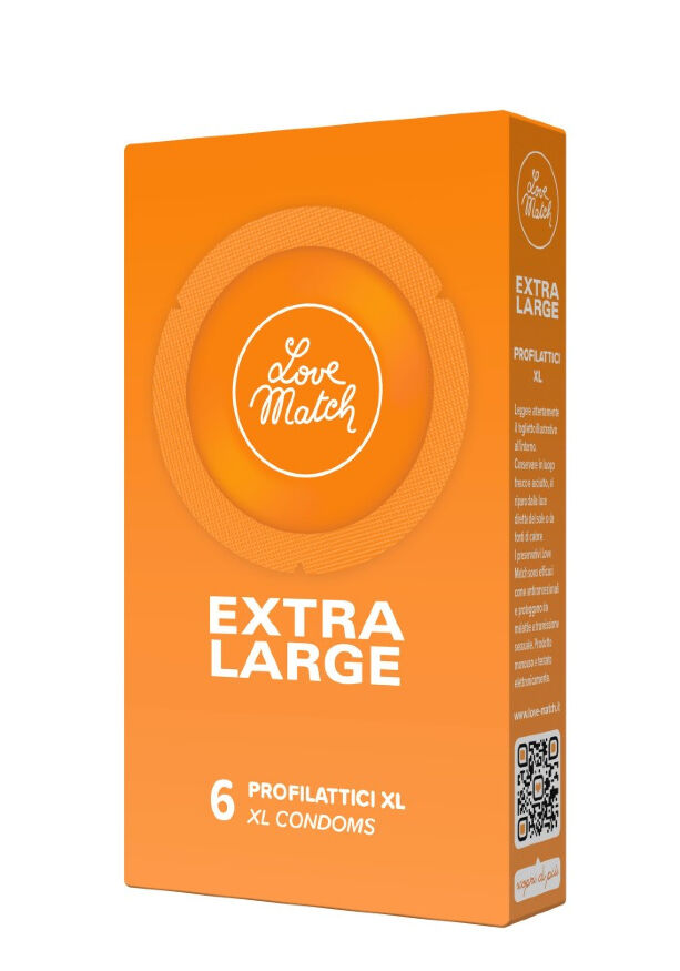 Презервативи - Extra Large, 6 шт.