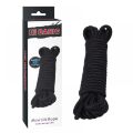 CH38642 Шибари Chisa - Mini Silk Rope Cotton 10M черный