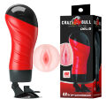 Вагіна на присосці Crazy Bull Delia Vibrating Vagina