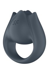 Вибратор для пар Satisfyer Perfect Pair 2 с кольцом для пальцев, серый