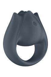 Вибратор для пар Satisfyer Perfect Pair 2 с кольцом для пальцев, серый