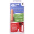 Фалоімітатор тілесний з кібершкіри Doc Johnson The Realistic Cock ULTRASKYN - 9 Inch with Balls Vanilla