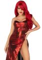 Эротическое платье Джессики Рэббит Leg Avenue Shimmer bodysuit with skirt M