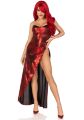 Эротическое платье Джессики Рэббит Leg Avenue Shimmer bodysuit with skirt M