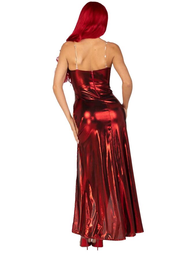 Эротическое платье Джессики Рэббит Leg Avenue Shimmer bodysuit with skirt M