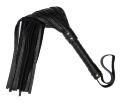 Флоггер из натуральной кожи Flirty Leather - Black, BG-00005