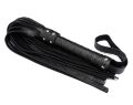 Флоггер из натуральной кожи Flirty Leather - Black, BG-00005