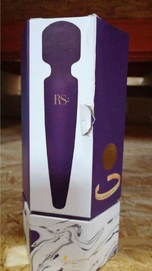Вибромассажер RIANNE S - Bella Mini Body Wand Purple (мятая упаковка)