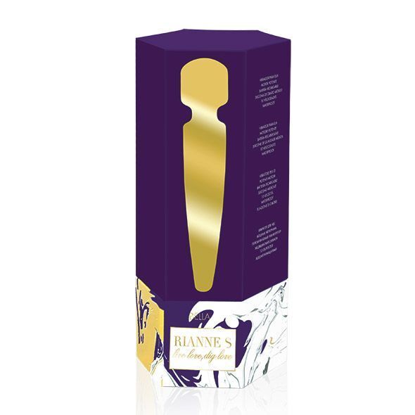 Вибромассажер RIANNE S - Bella Mini Body Wand Purple (мятая упаковка)