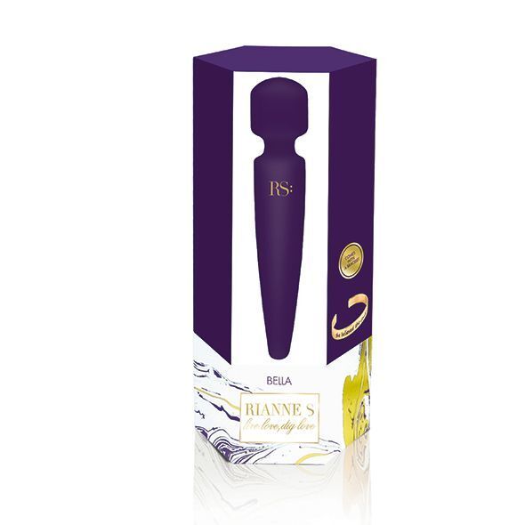 Вибромассажер RIANNE S - Bella Mini Body Wand Purple (мятая упаковка)