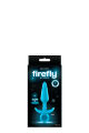 Анальная пробка с кольцом голубая NS Novelties FIREFLY PRINCE SMALL BLUE