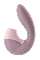 Двойной вибратор с вакуумной стимуляцией SATISFYER SUPERNOVA OLD ROSE