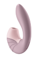 Двойной вибратор с вакуумной стимуляцией SATISFYER SUPERNOVA OLD ROSE