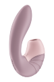 Двойной вибратор с вакуумной стимуляцией SATISFYER SUPERNOVA OLD ROSE