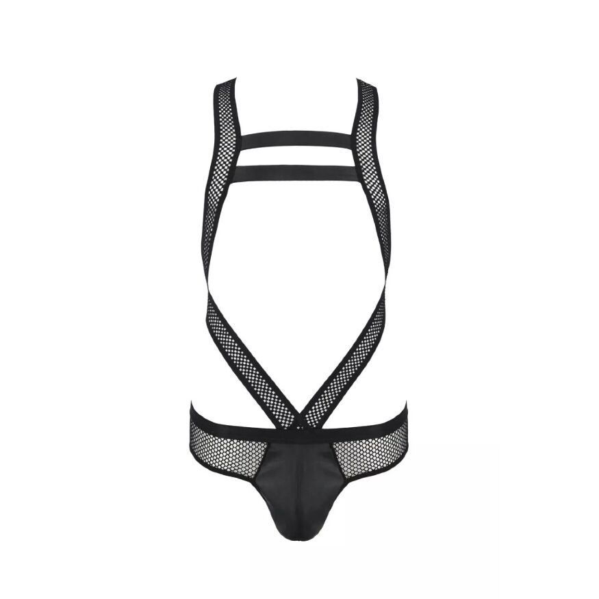 Боди мужское Passion 045 VICTOR Black S/M