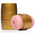 Мастурбатор в колбе двойной вагина/анус, киберкожа Fleshlight Quickshot Stamina Training Unit